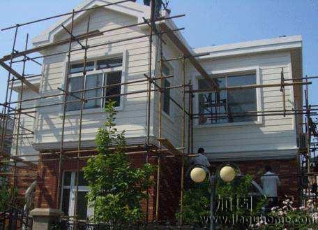 別墅改造加固施工現(xiàn)場圖