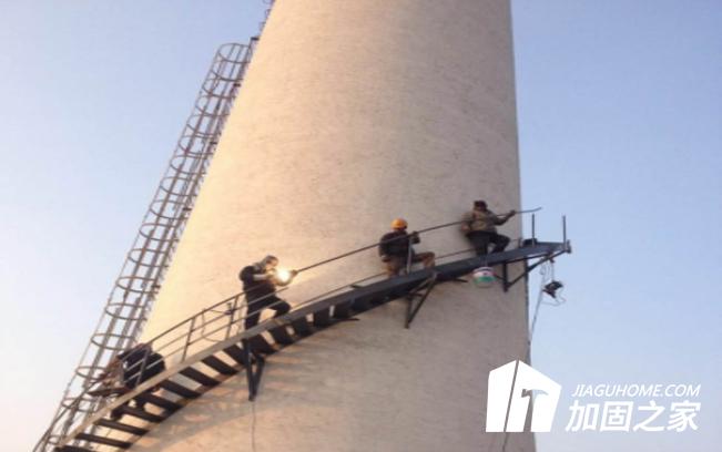 煙囪裂縫修補方法