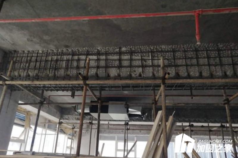 梁、板、柱承載力不足加大截面加固