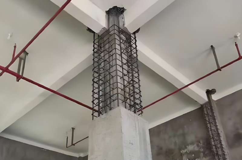 柱子加固前的準(zhǔn)備