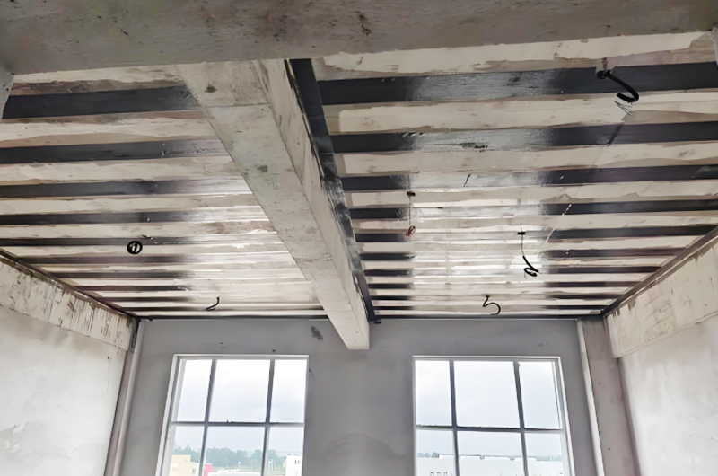 屋頂承重加固施工工藝與安全