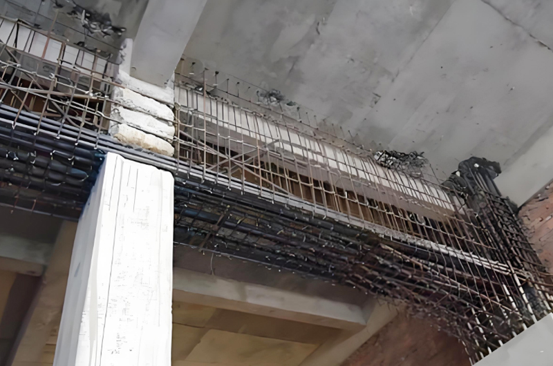 加固改造工程滿(mǎn)足截面積下限的要求