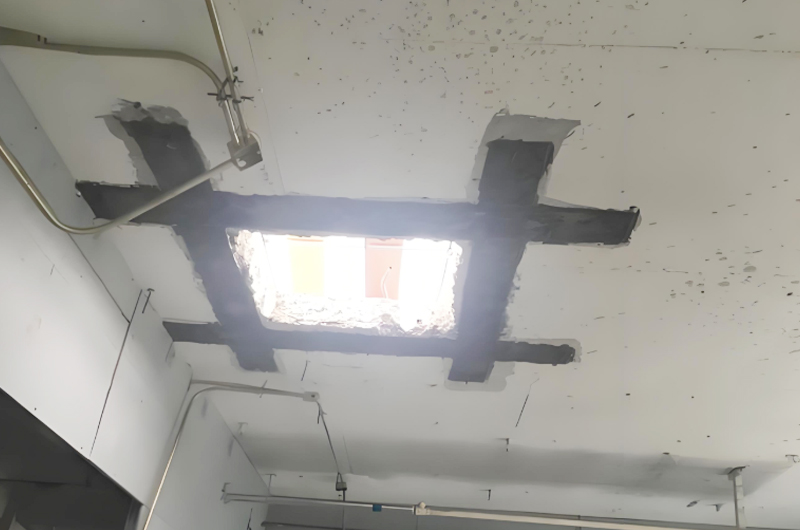 樓板開(kāi)洞碳布加固