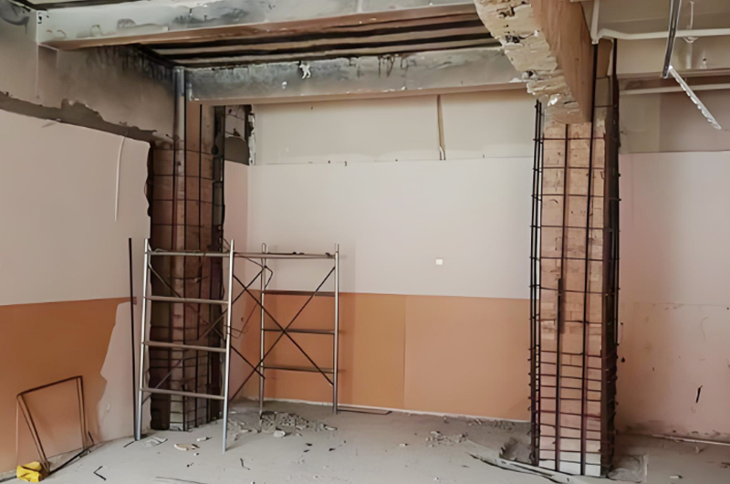 廠房加固改造里的柱子加固