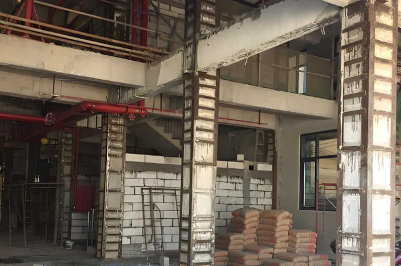 商場(chǎng)結(jié)構(gòu)承載力不足加固