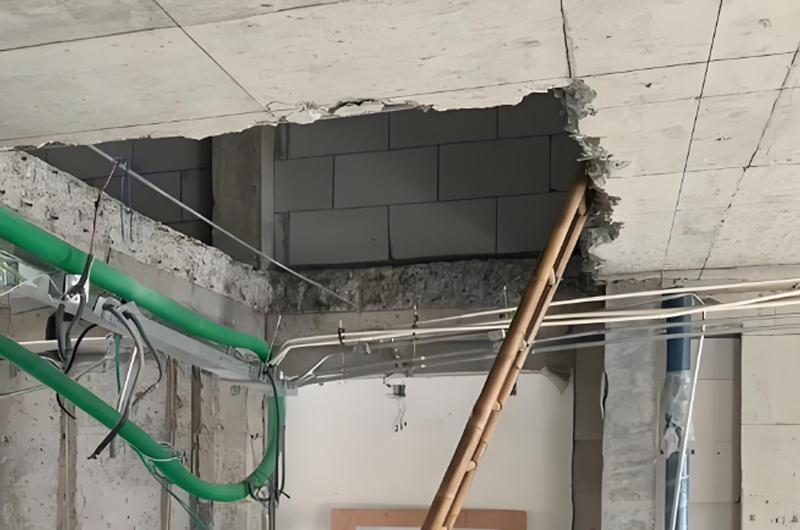 樓板開洞(走管線、樓梯井)，如何加固?