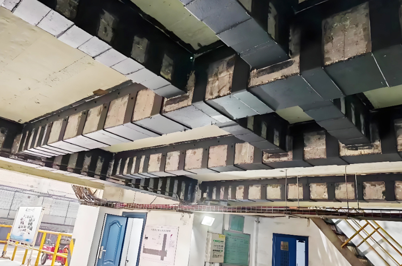 粘鋼加固增強抗剪能力(適用于梁、柱)