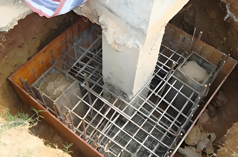 房屋基礎(chǔ)不均勻沉降加固方案